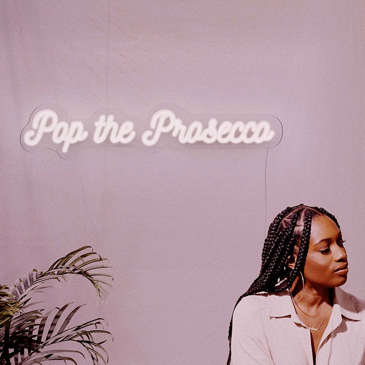 Pop The Prosecco Neon Sign – Shop Angelina