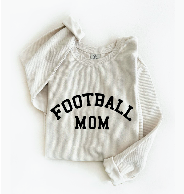 football mom gear Football Mom Thermal Vintage Pullover – Shop Angelina