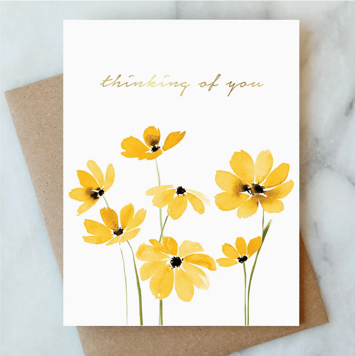 Daisy Sympathy Card – Shop Angelina