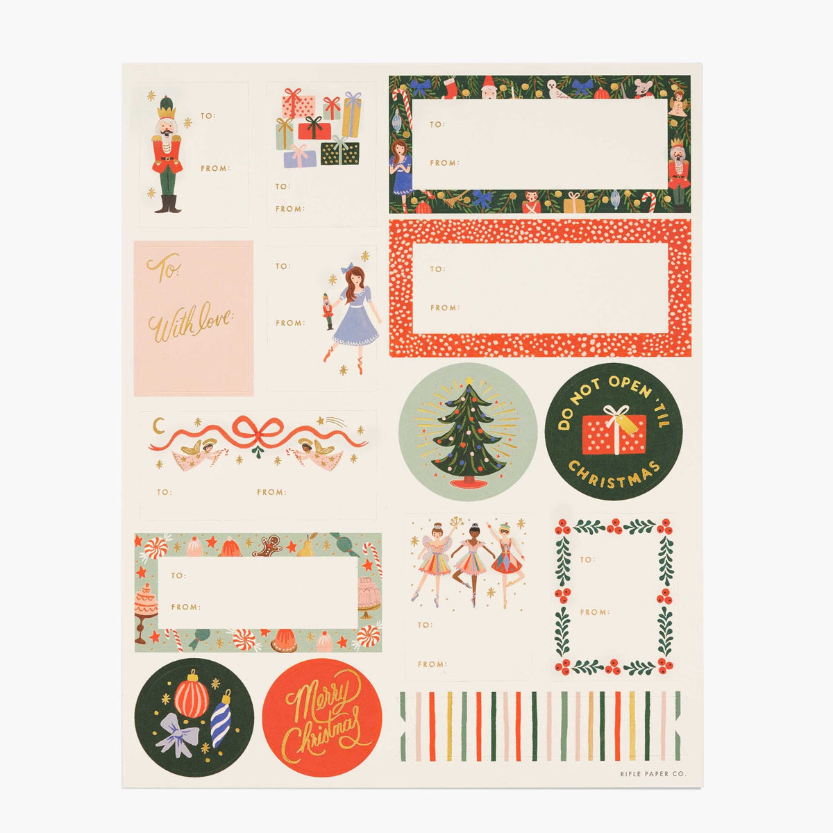 Nutcracker Stickers & Labels – Shop Angelina