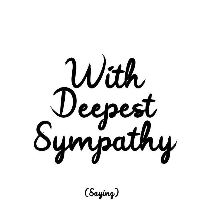 Deepest sympathy – Shop Angelina